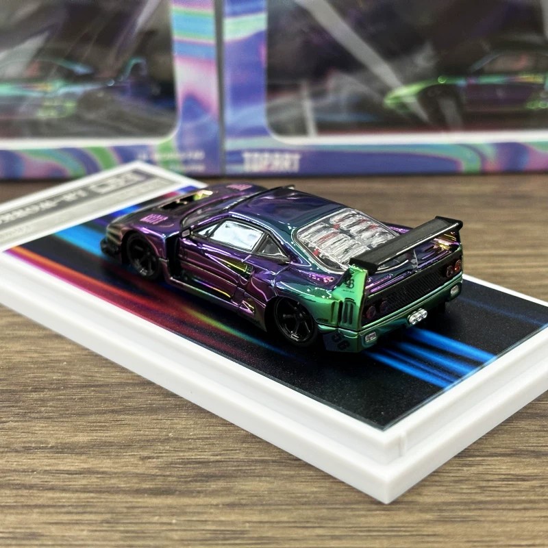 TopArt Ferrari LBWK F40 Irides - Die Cast Car 1 64 のレビューと価格