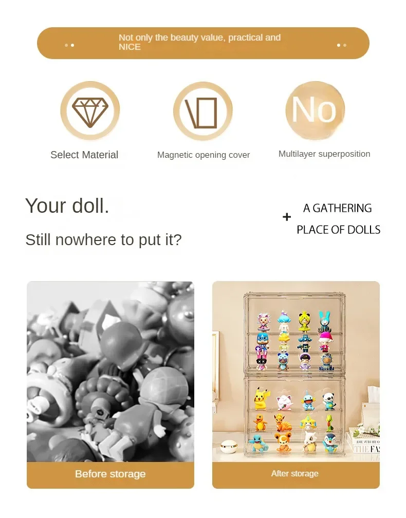 Acrylic Showcase for Collectib - Pop Display Shelf のレビューと価格