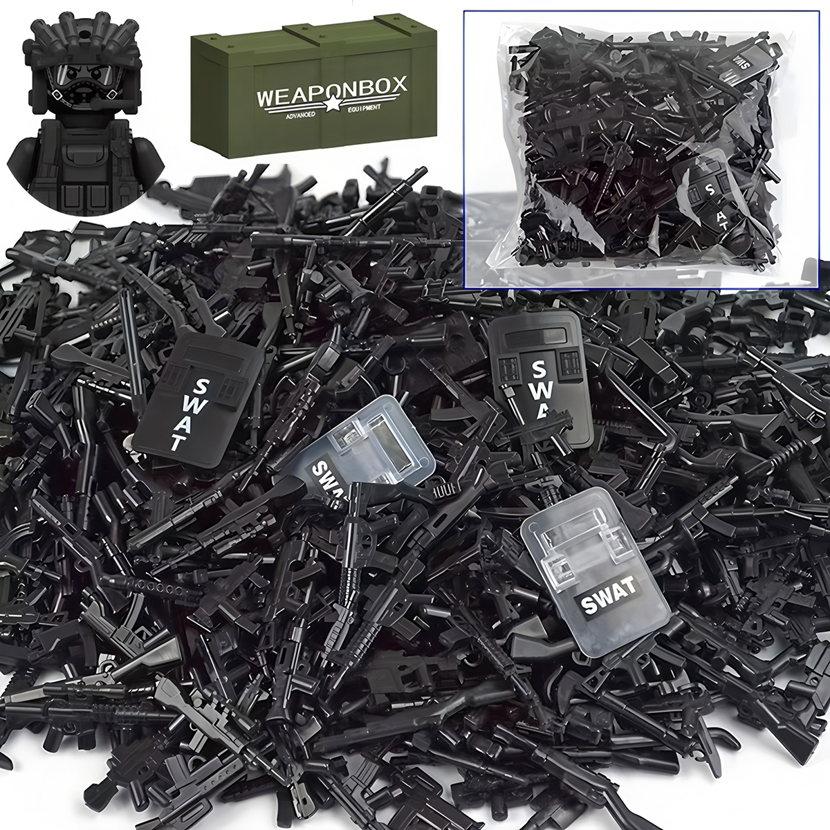 Army Soldier Police SWAT Milit - Lego Minifigure Holder のレビューと価格