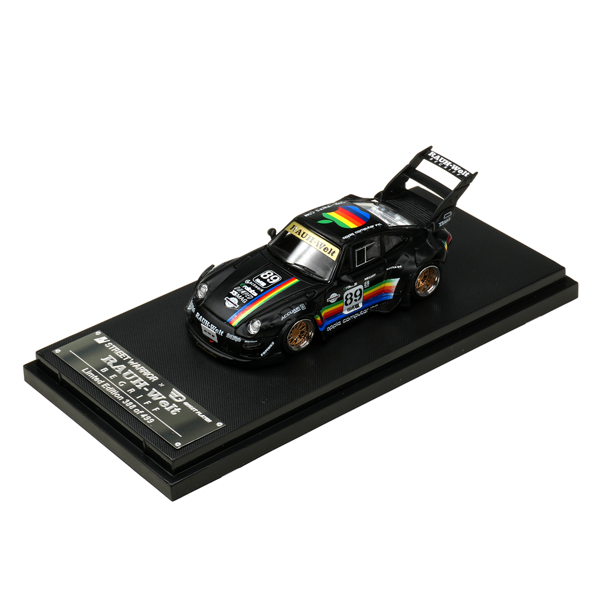 SW In Stock 1:64 RWB 993 Black - Die Cast Car 1 64 のレビューと価格