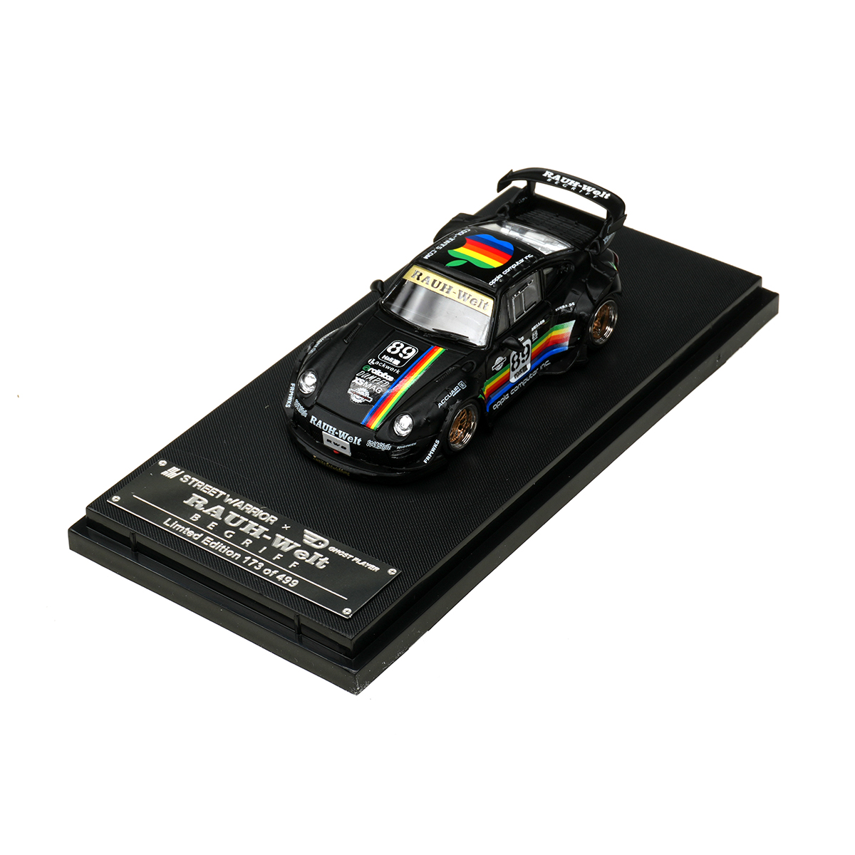 SW In Stock 1:64 RWB 993 Black - Die Cast Car 1 64 のレビューと価格