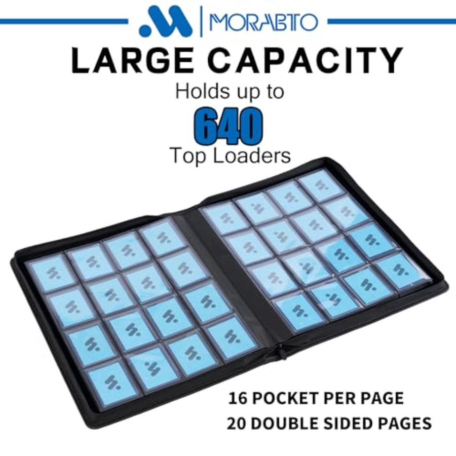 Toploader Binder Holds 640 Top - Card Top Loader のレビューと価格