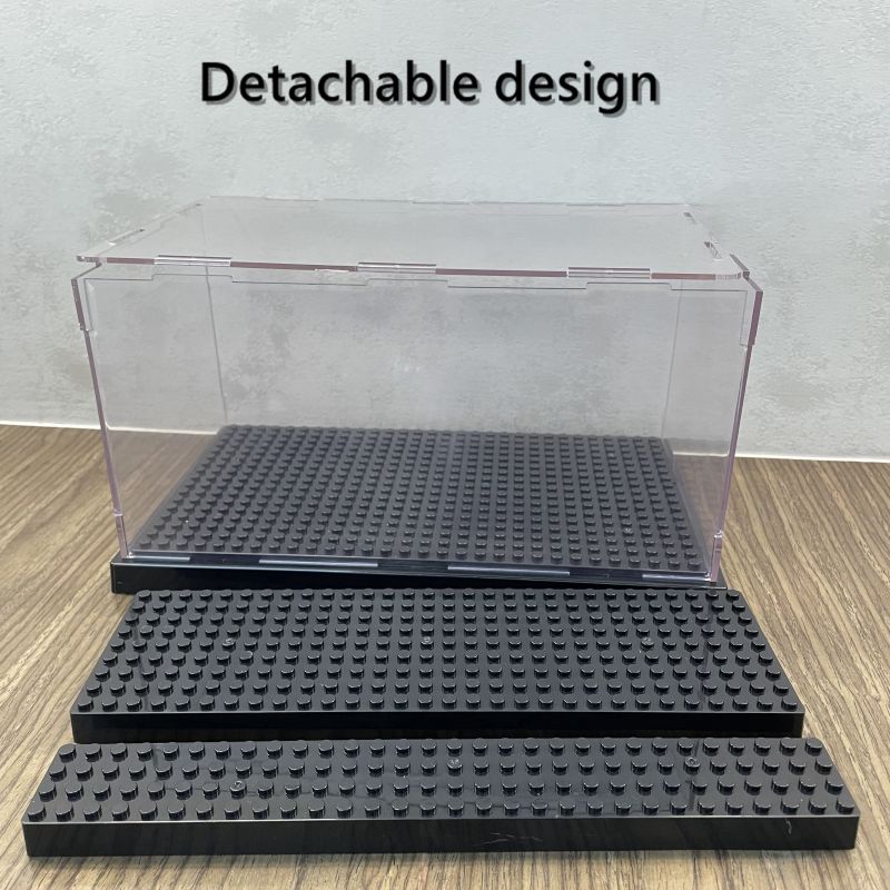 Acrylic Transparent Display Bo - Lego Minifigure Holder のレビューと価格