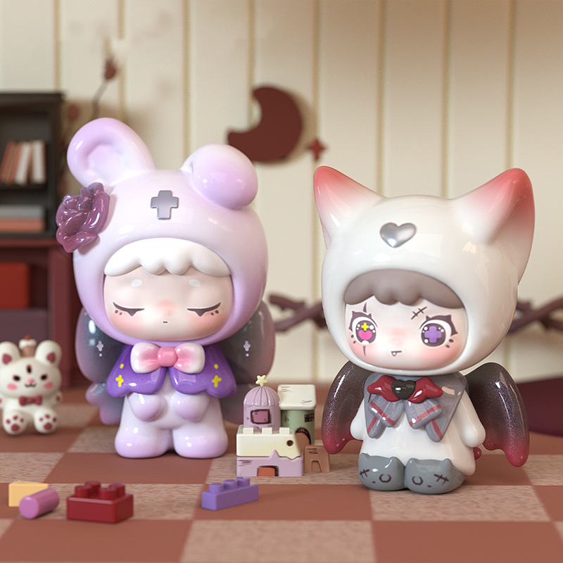Qubii Blind Box Day Night Autu - Vinyl Figure Blank のレビューと価格