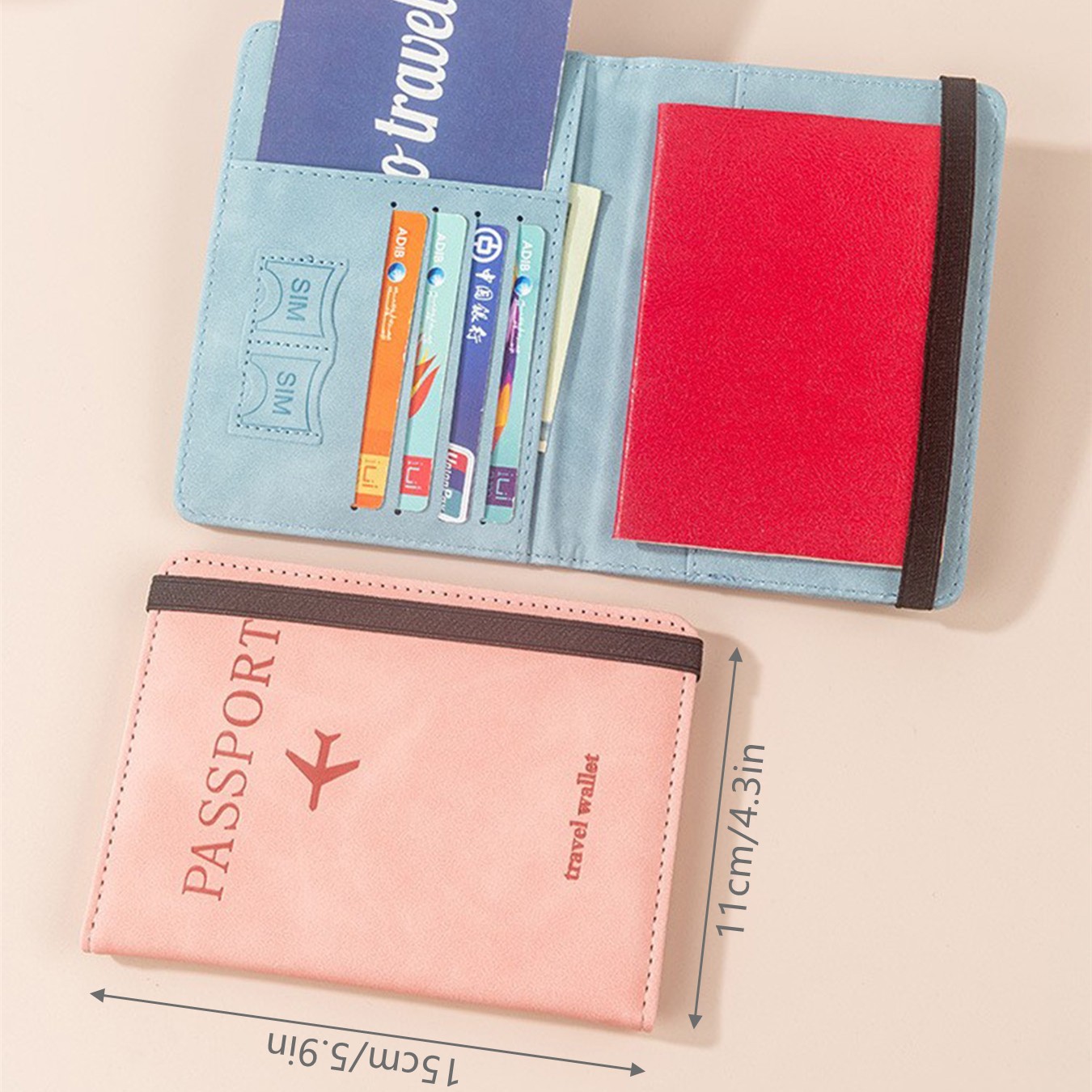 Passport Holder Travel Wallet  - Card Top Loader のレビューと価格