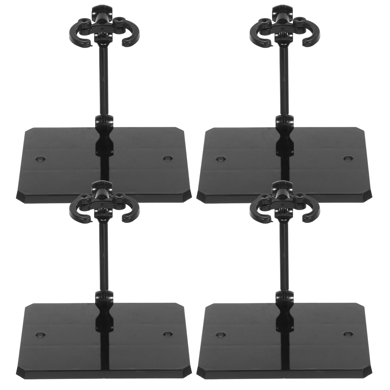 4Pcs Desktop Figure Stand Plas - Action Figure Stand のレビューと価格