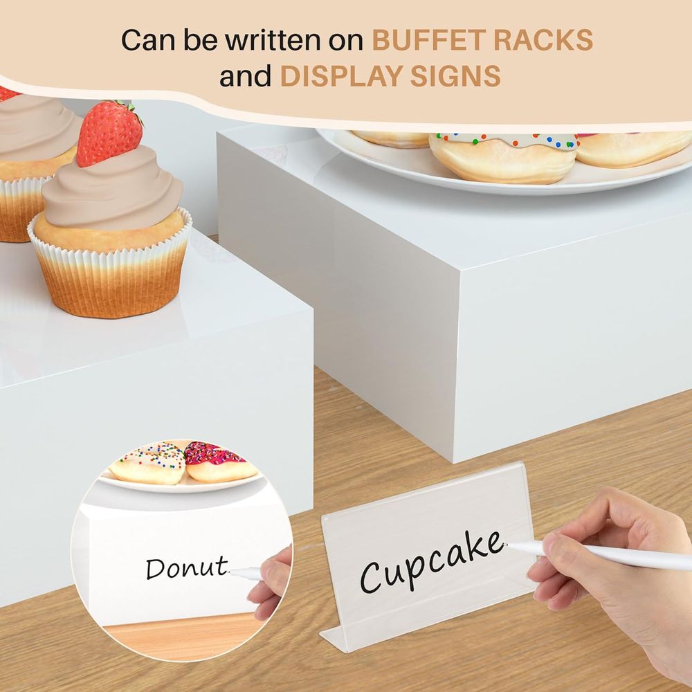 【8Pcs】 Buffet Risers,Dessert T - Display Risers Set のレビューと価格