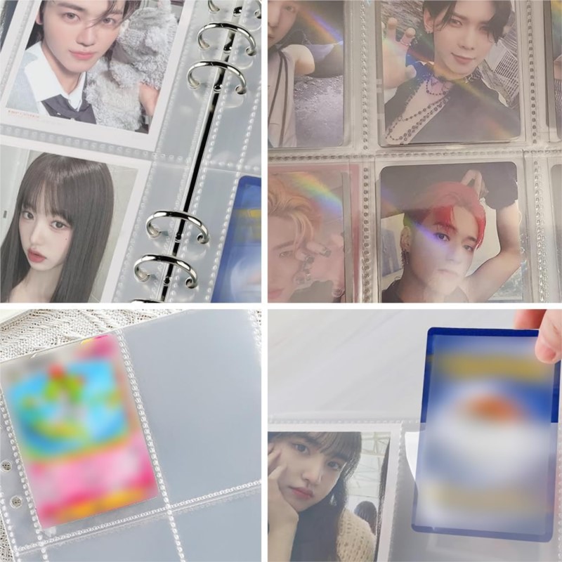 4 Pockets Photo Card Holder Bi - Trading Card Binder のレビューと価格